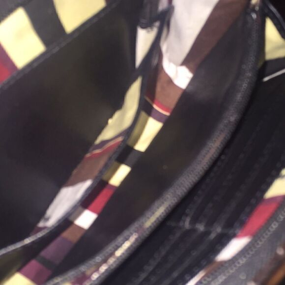 Brighton brown and black leather Crossbody EUC - Picture 7 of 8